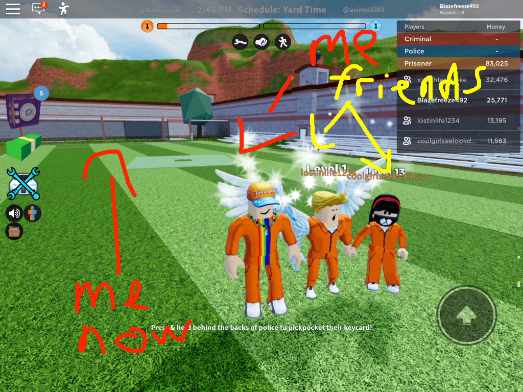 My roblox avatar!