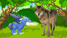 Wolf and dragon simulator
