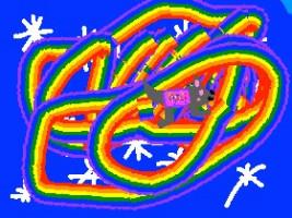 nyan cat with no music 1