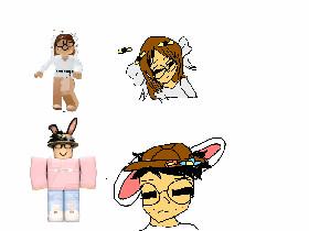 drawing roblox characters (aesthetic)