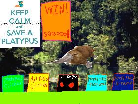 Platypus clicker without duck