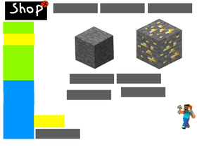 Minecraft clicker / Gold update 1