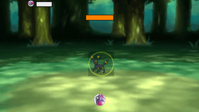 Pokemon Go catching an umbreon