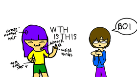 ITS SO WEIRD LOOKING