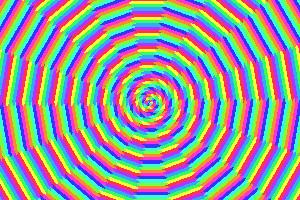 spiral rainbow illusion 1