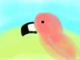 My Talking Flamingo (Credit to Original Drawer and coder)