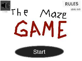The Maze Game! 2 scary 1 1