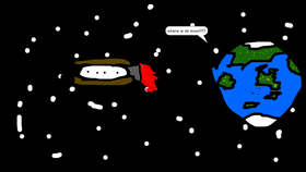 when the moon blow up Story