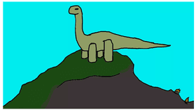 plush Apatosaurus