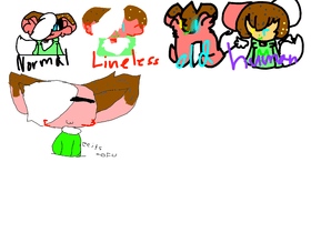 me in diffrent styles owo 1