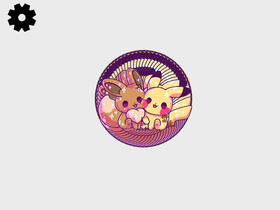 Eevee & Pikachu Spin Draw