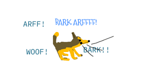 ARFF! BARK!! DOG!! - DOBERMAN!!!!