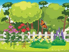 Butterfly garden 🌸🦋