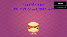 Father's Day Burger Chef