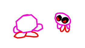 KIRBY VS KIRBY.EXE SCENE!