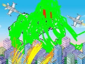 cthulhu destroys city