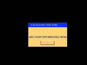 Error Message Template