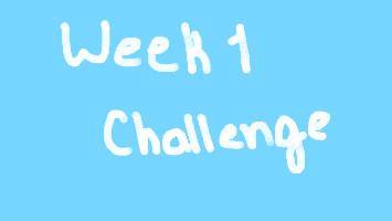 Week 1 Challenge
