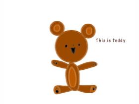this is teddy animation