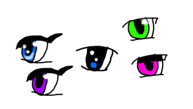My anime eyes(plz remix)