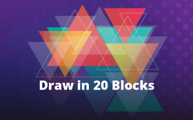 Week 3: Draw in 20 Blocks Warning flashing lights