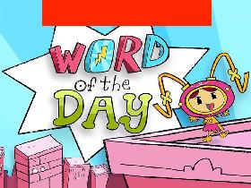 Nick Jr Word of the Day (VERY RARE, HQ, SCREENSHOT ONLY)