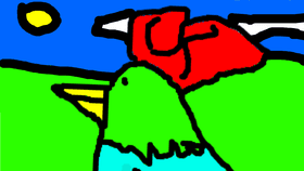 Rooster crowing