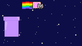Flyin' Nyan cat