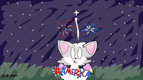 early 4th of july art