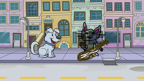 Cat you see im busy?!?