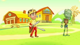 zombie vs king