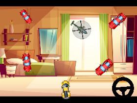 dont touch the red cars!