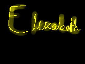 like if ur name is elizabeth