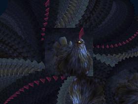 Space chicken spin draw