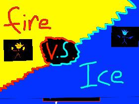 1-2 player ice vs fire NEW 2 1 1 1