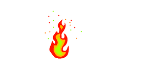 My fire drawing