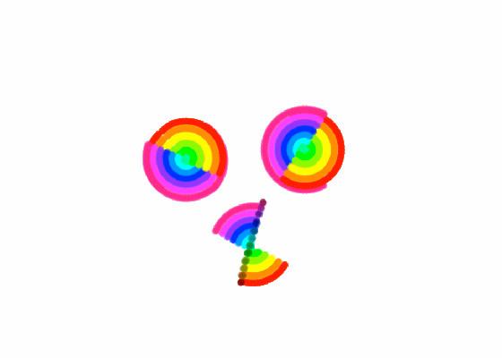 Rainbow dot spin draw