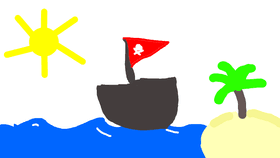 Tropical island