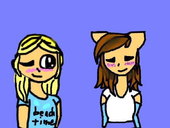 Aqua and Rain ( oc’s )