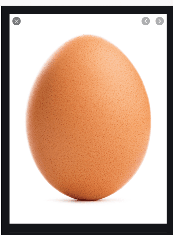 most liked egg
