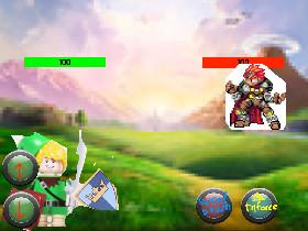 Link vs Ganondorf 1