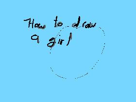 How to draw a girl