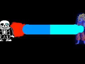 Goku vs Sans 1