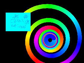 spiral rainbow! 1