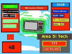 a cow microwave clicker