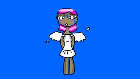 flying angel animation
