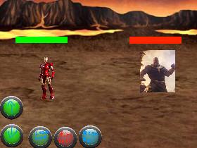 iron man vs thanos