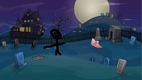 Spooky Scene with Mr.Pod