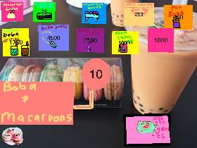 Macaroon and boba clicker!