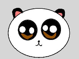 How to draw a panda